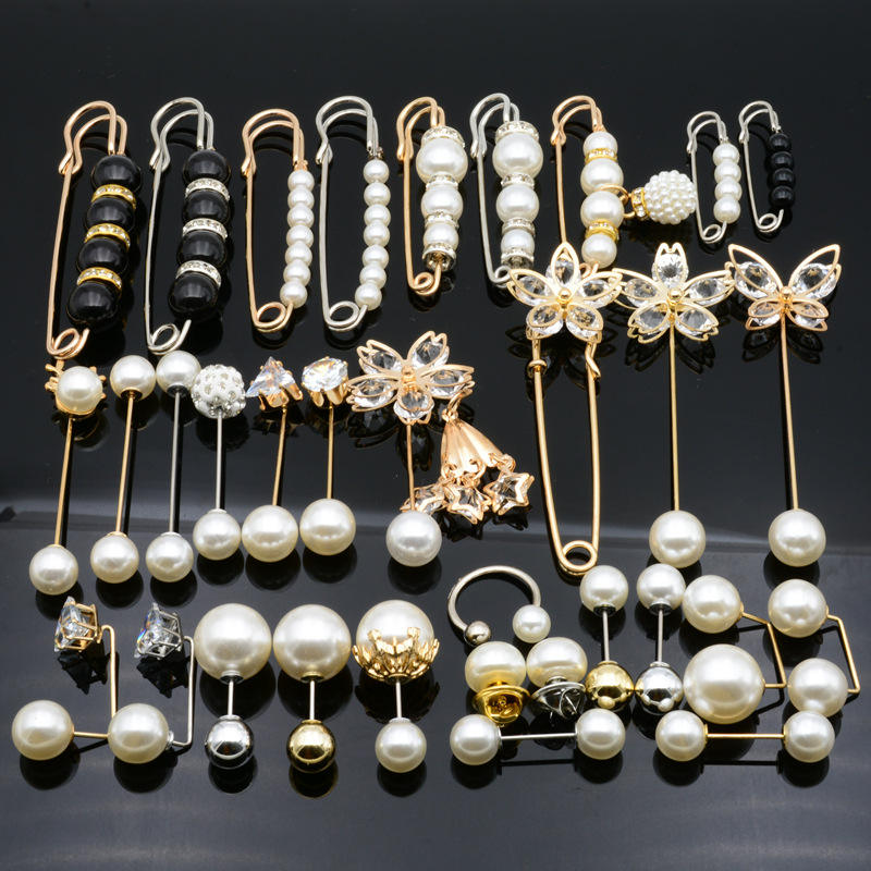 Crystal Brooch Pin Dress Rhinestone Decoration
