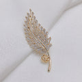 Sorority Leaf Brooch for Hijab and scarfs