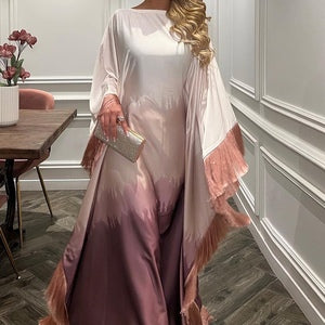 Summer Fashion Tassel Abaya