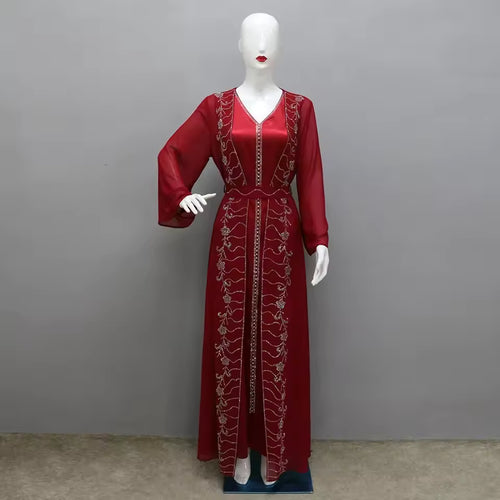 2 in 1 Dahlia Dreams Abaya dress