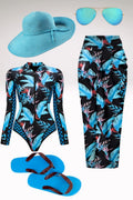 Modest swimwear outfit